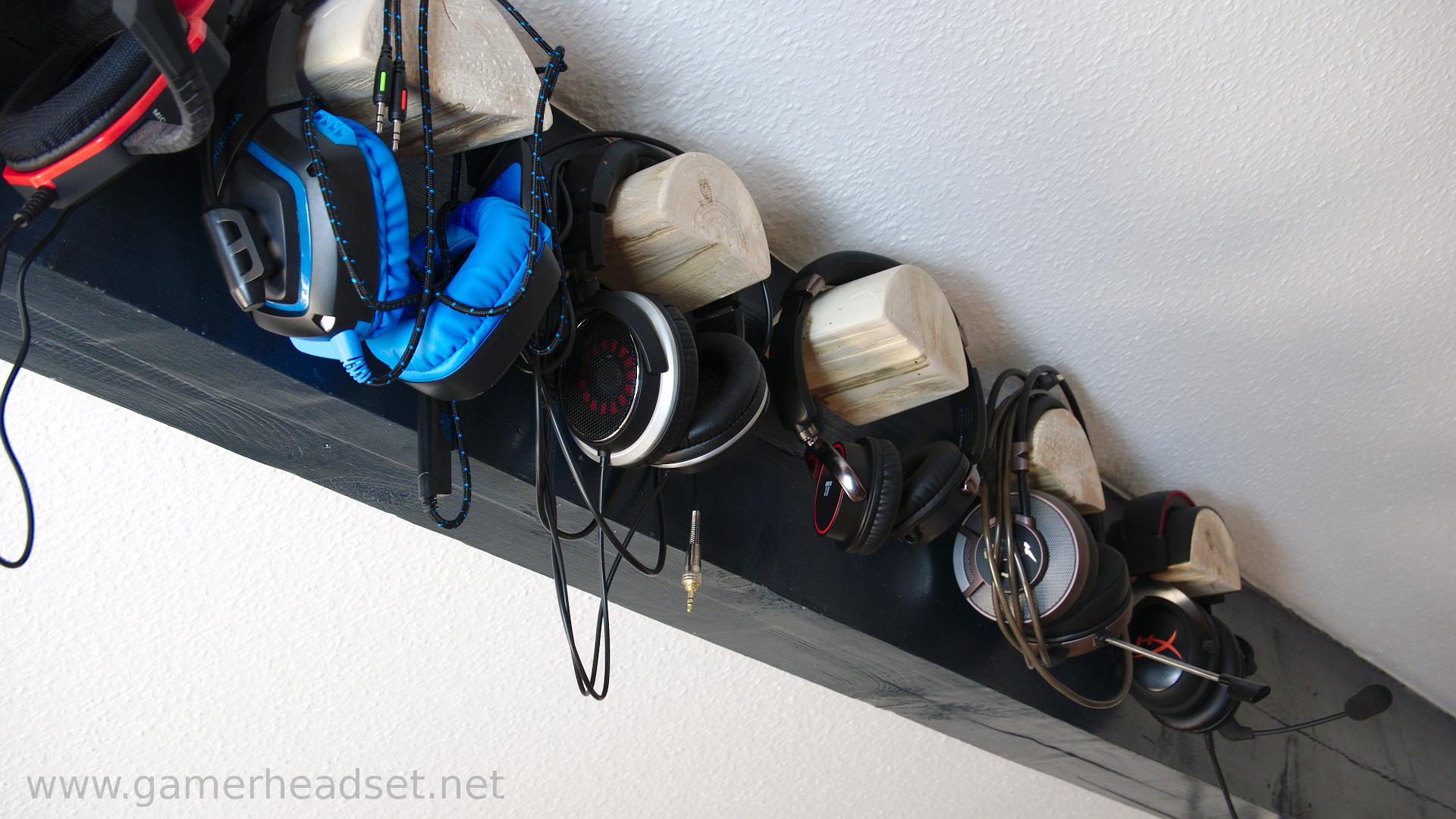 Kopfhörer und Headset Wandhalterung selber bauen 24