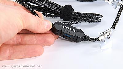 EKSA E1000 Test: Fernbedienung im Kabel