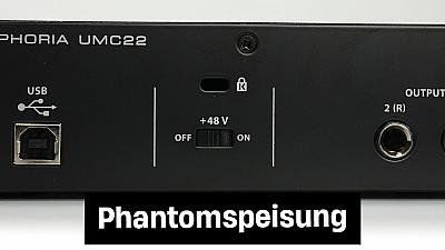 Was ist Phantomspannung 48V