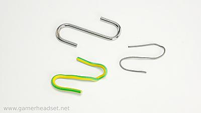 Haken und Haken aus Draht