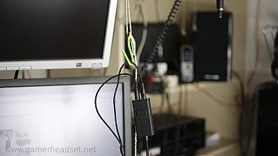 Kabel am Haken