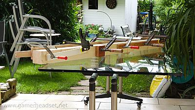 Schreibtisch selbst bauen 60