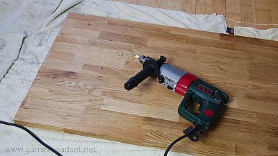 Schreibtisch selbst bauen 57