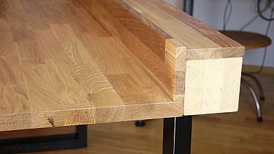 Schreibtisch selbst bauen 25