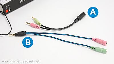 Headset Adapter Splitter