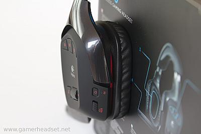 Logitech G930 wireless Ohrmuschel 2