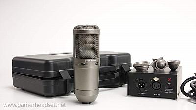Mikrofon und Phantomspannungs-Injektor