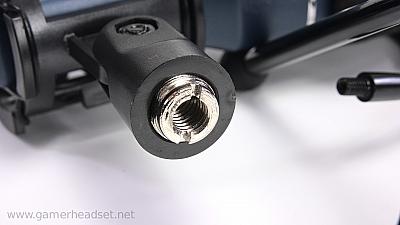 Adapter eingeschraubt