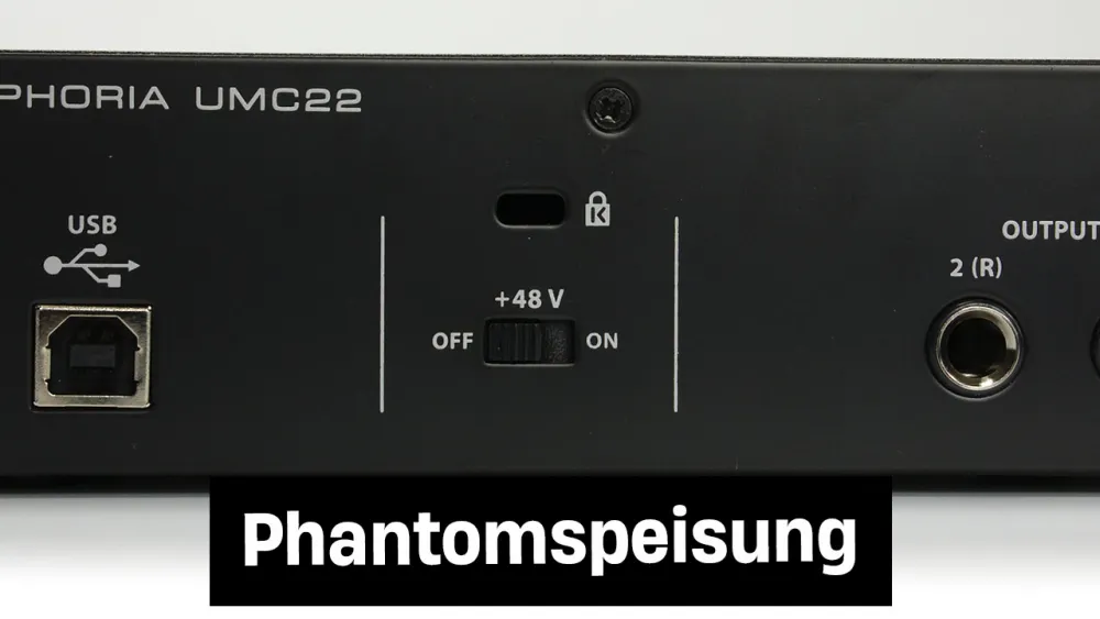 Was ist Phantomspannung 48V