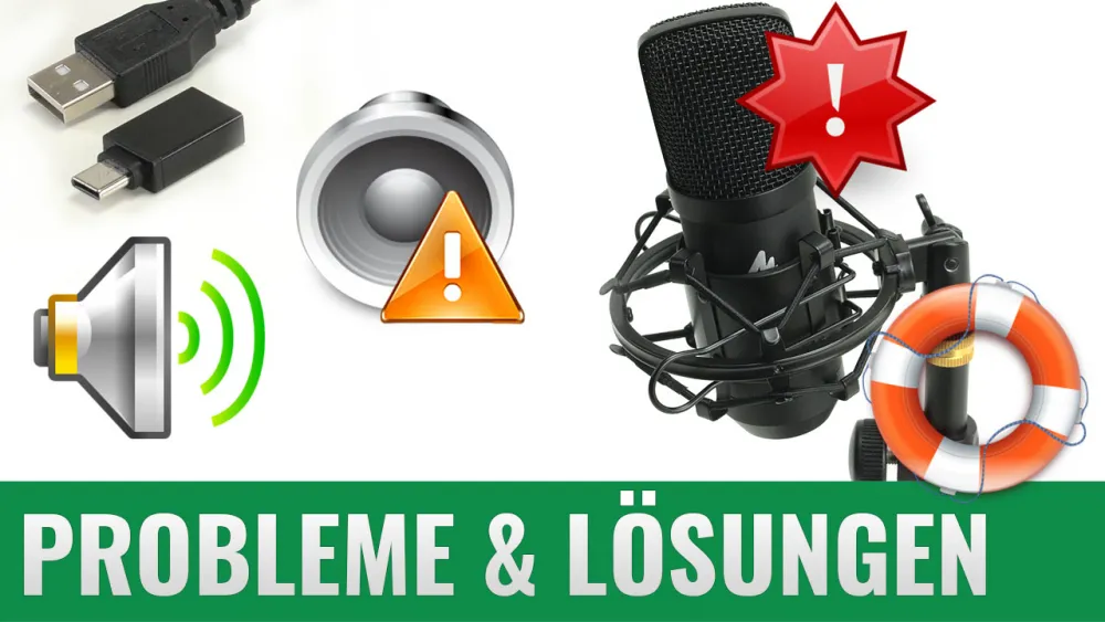 USB-Mikrofon - Probleme und Lösungen USB-Mikrofon - Probleme und Lösungen