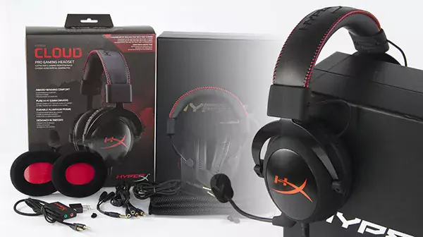 HyperX CLOUD Headset wide