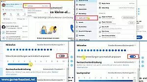Mikrofoneinstellungen für die automatische Lautstärke in Skype