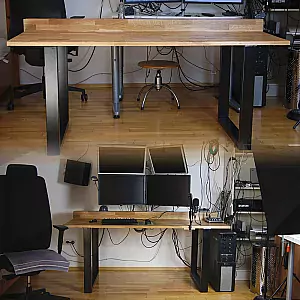 Schreibtisch Computertisch Gamer Tisch Selbst Bauen Mein Diy Projekt Gamer Headset