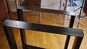 Schreibtisch selbst bauen 11