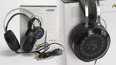 AOSO G400 Kopfhörer mit Mikrofon wide