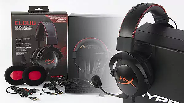 HyperX CLOUD Headset wide